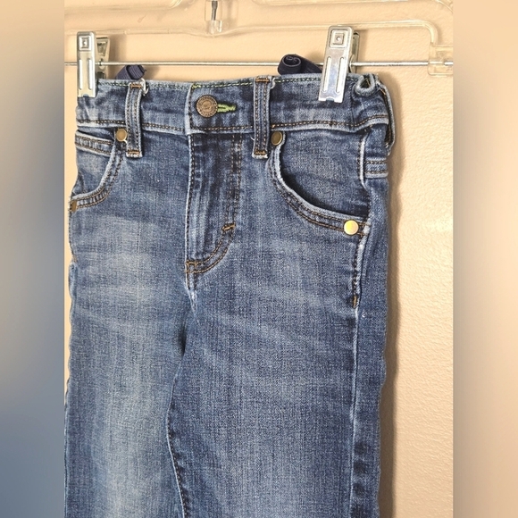 Boy's Wrangler Retro Slim Straight Adjustable Waist Jeans, Size 4 Reg - Picture 3 of 5